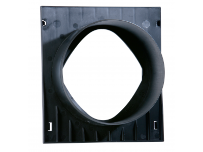 Čelná stena pre koniec žľabu s odtokom DN110